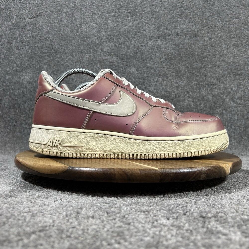 Nike Air Force 1 Low '07 LV8 Mens Size 9 Iridescent Pink Athletic Shoes Used
